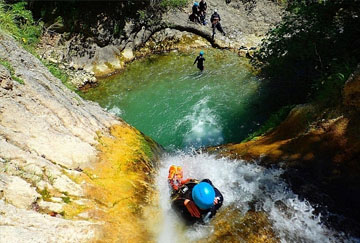 Canyoning du Cady et du Taurinya