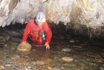 Spéléologie rivière de Vicdessos Ariège