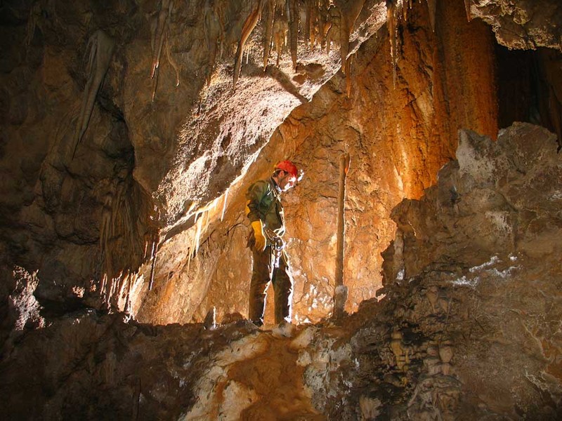 Spéléologie gouffre de Las Goffias Ariège