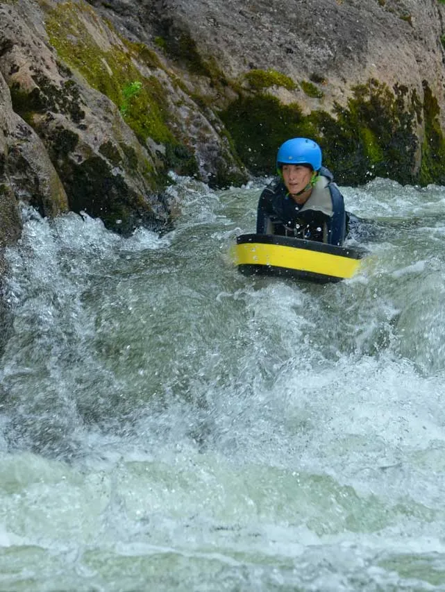 Hydrospeed dans les Gorges de l'Aude